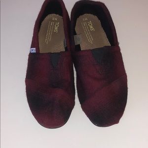 Plaid Toms